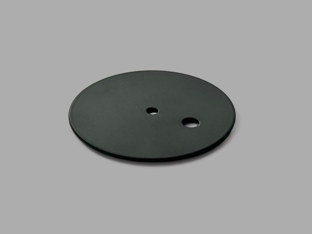 Rakumba Seamless Canopy Offset Plate - Black
