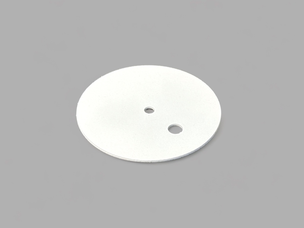 Rakumba Seamless Canopy Offset Plate - White