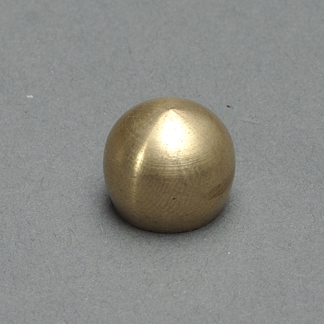 Finial Small Sphere Brass - Female